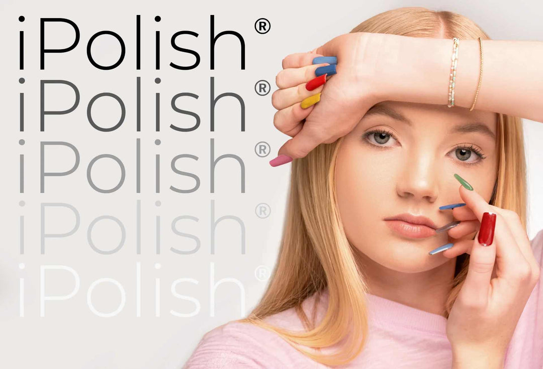 Woman promoting IPolish